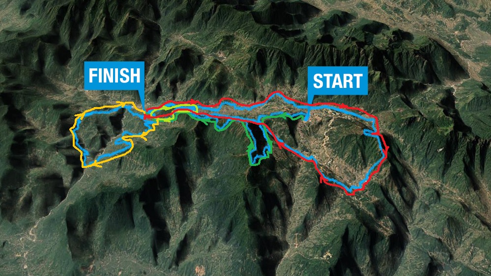 VMM 100 miles route  160 km VMM sapa full ruote review